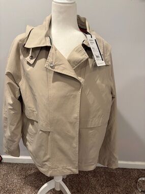 NWT CALIA Light Beige Women's Trench Jacket - Classic Casual Coat
Size XL